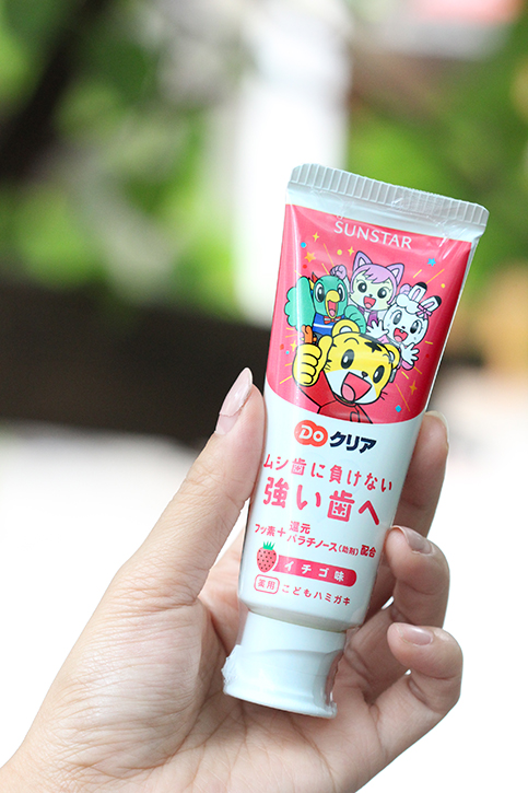 [HCM]Kem đánh răng trẻ em SUNSTAR - 70g