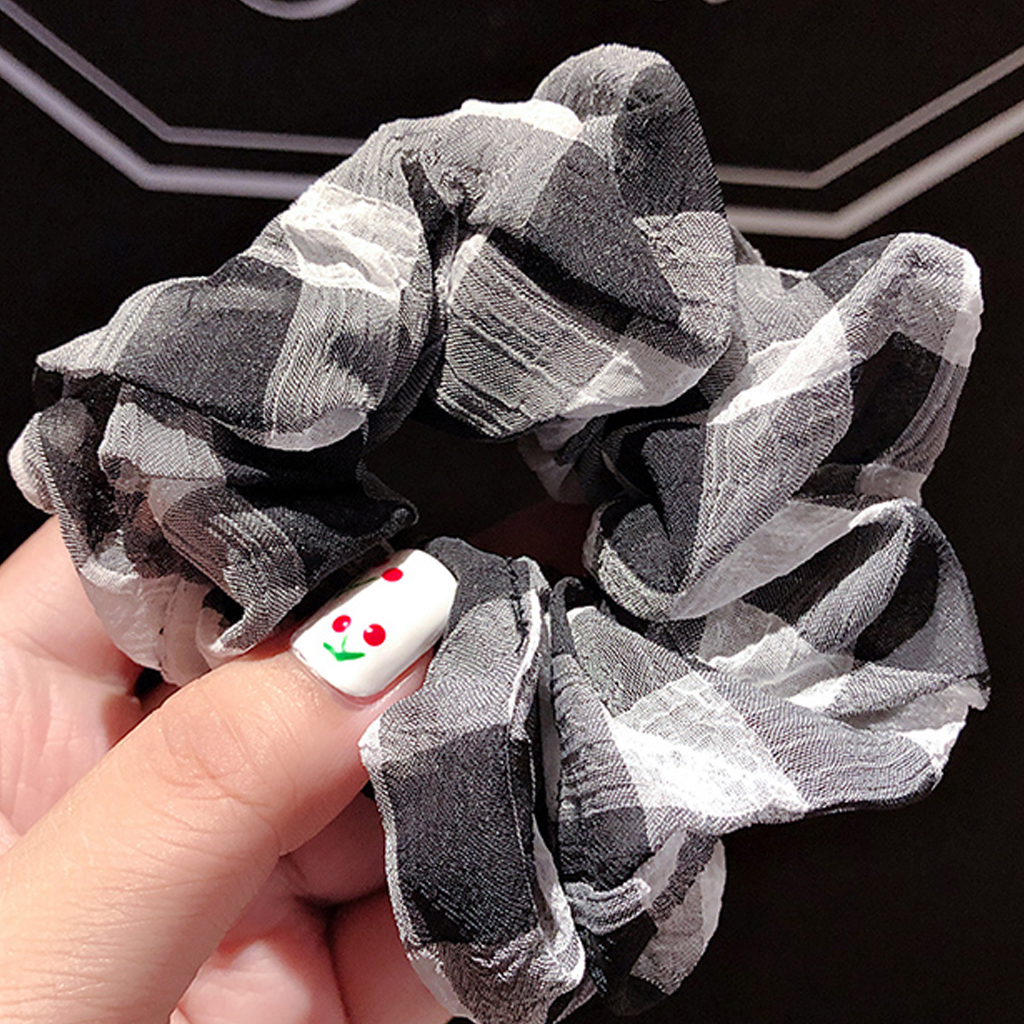 Dây cột tóc vải Scrunchies Caro CT39