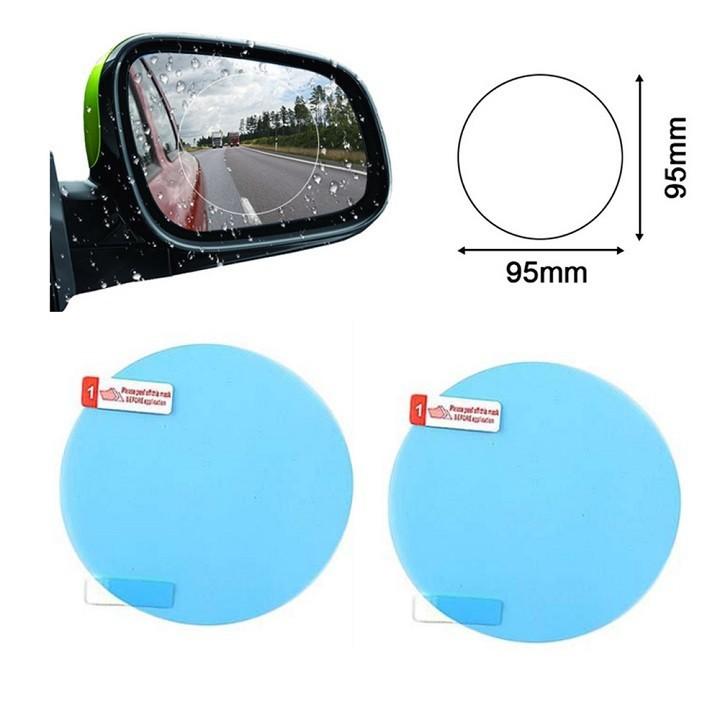 Miếng dán chống nước mưa gương xe 95X95 - DP711