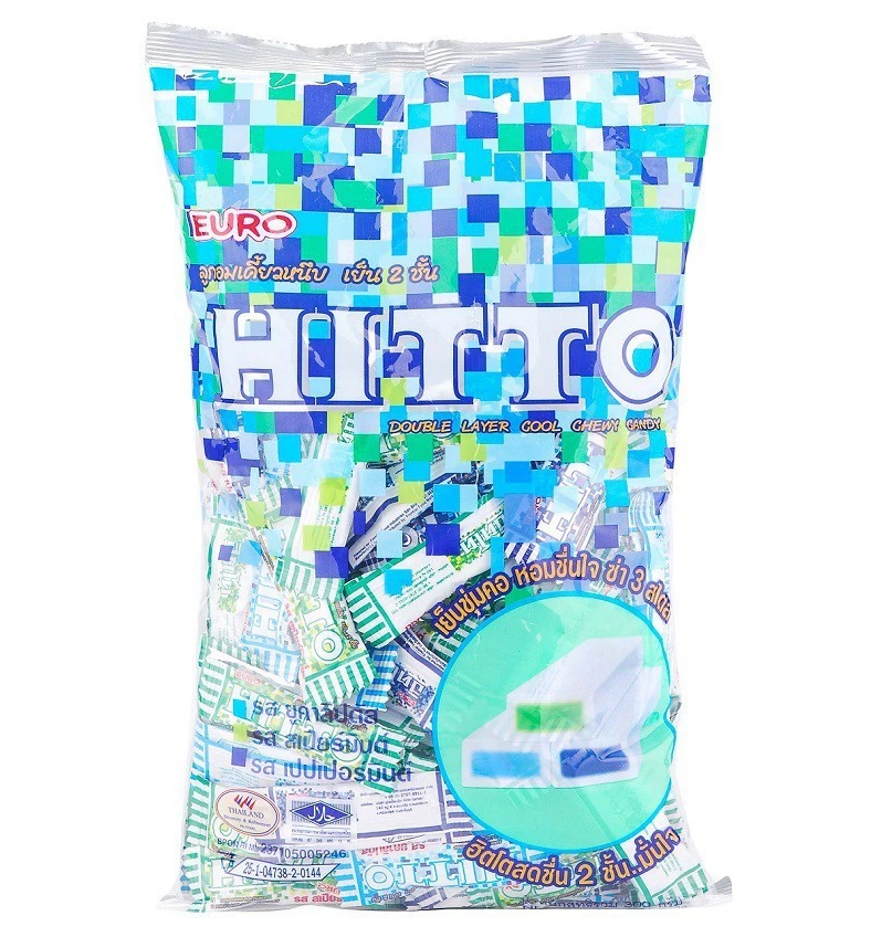 Kẹo Thái Lan Hitto Bạc Hà Gói