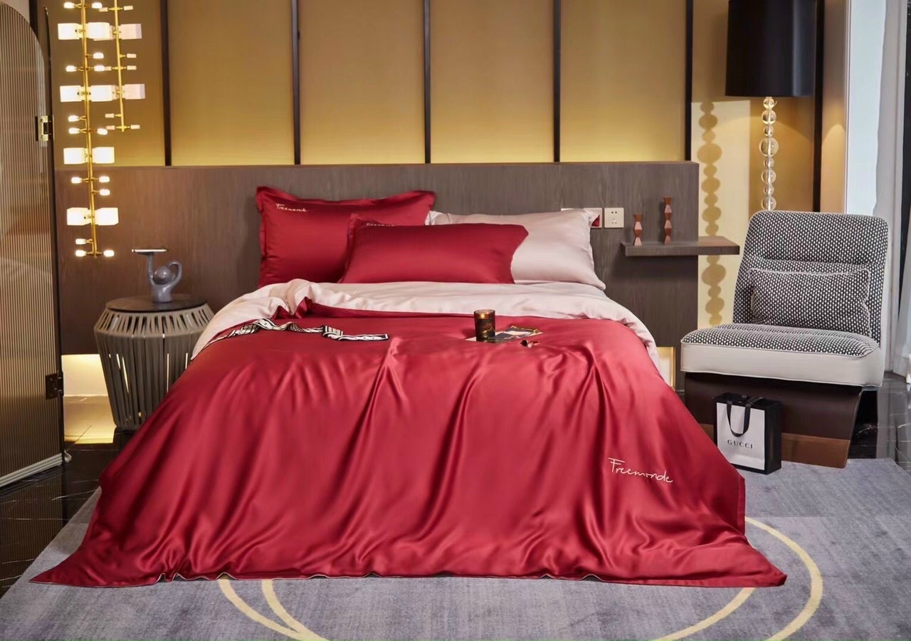 (💥XẢ HẾT, RẺ LỖ VỐN) SET 4 MÓN LỤA SATEEN/ TENCEL100s CAO CẤP SIÊU MỊN MÁT NHẬP KHẨU CAO CẤP