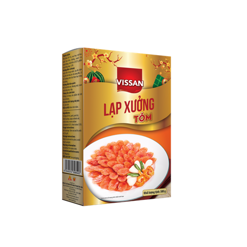 Lạp xưởng tôm Vissan hộp 500g