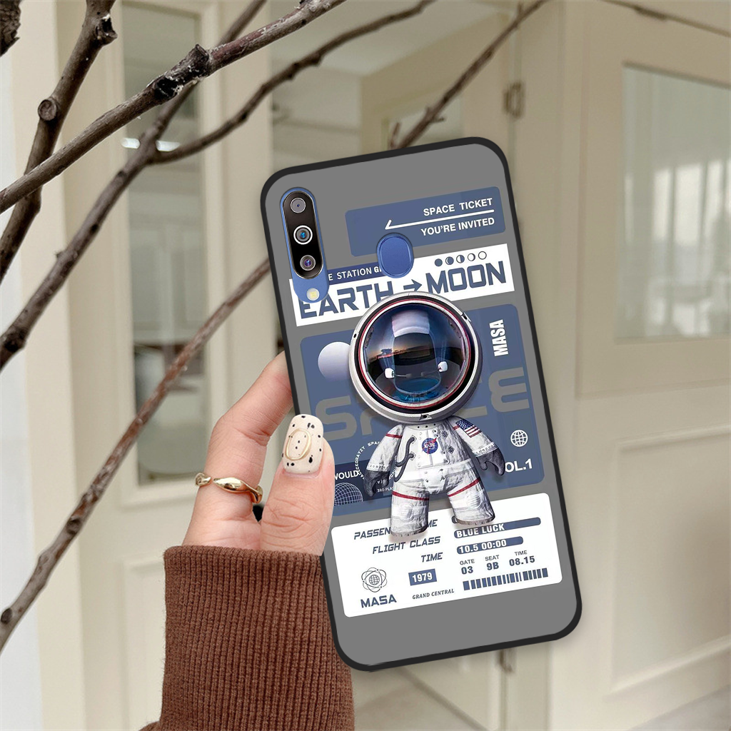 Ốp lưng Samsung Galaxy M20 / M30 phi hành gia astronaut 3D độc đáo