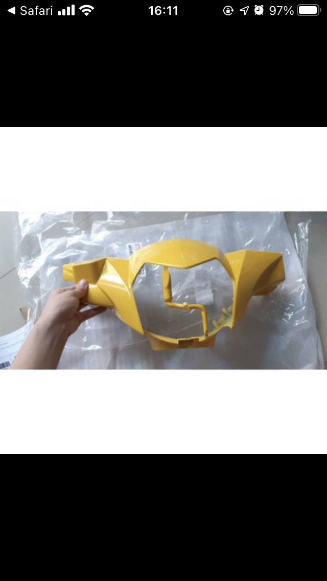 Đầu đèn xe Sirius Fi các màu Zin