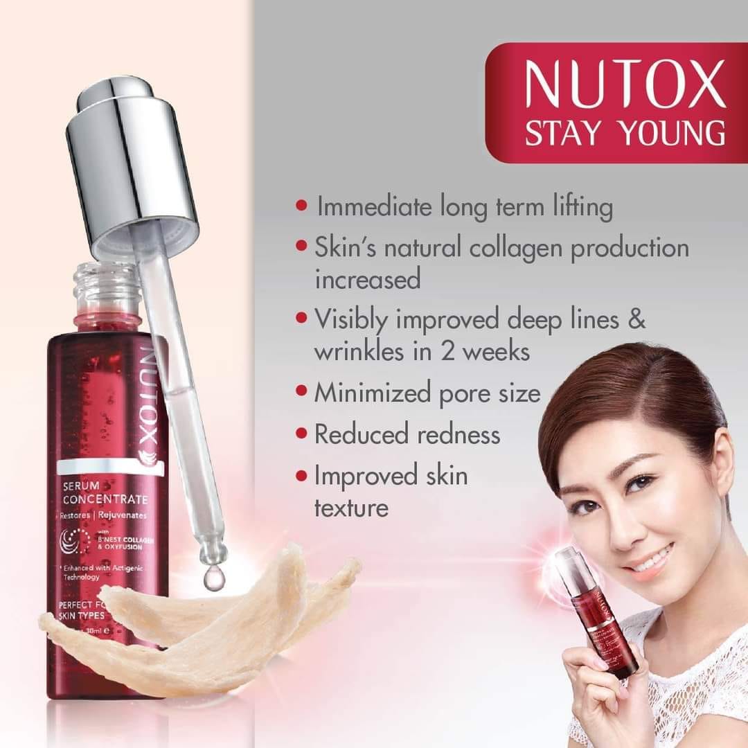 Serum NUTOX tinh chất collagen tổ yến 30ml