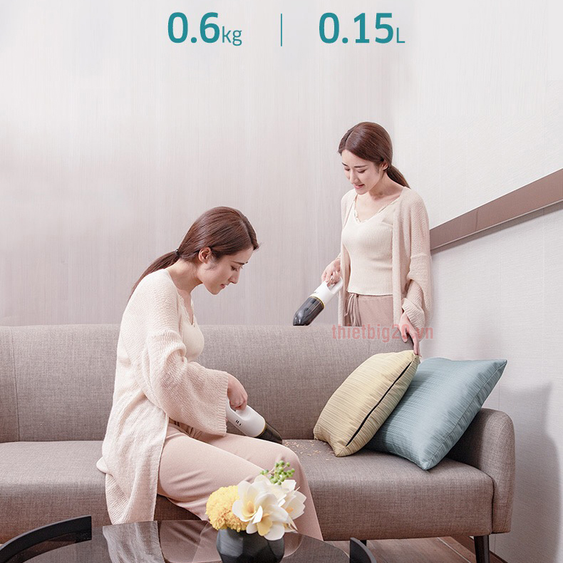 MÁY HÚT BỤI MINI KHÔNG DÂY CẦM TAY VCH 2 KARCHER (BẢO HÀNG 1 NĂM)