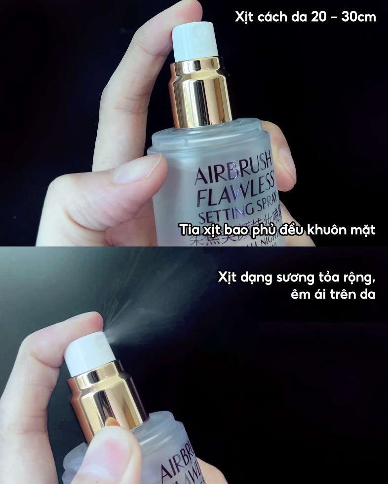 Xịt giữ makeup Charlotte Tilbury Airbrush Flawless Setting Spray 34ml