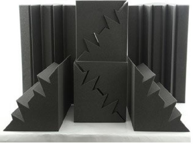 4 Tấm Mút Tiêu Âm Góc- Basstrap Studio Foam - kt18x18x30cm