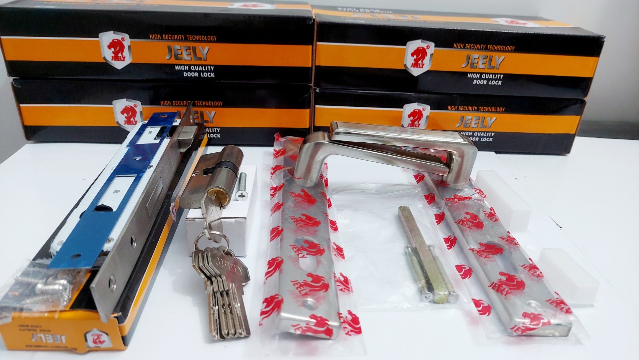 [Chính hãng] [Ảnh thật] Khóa tay gạt cửa JEELY thân 3F,4F
