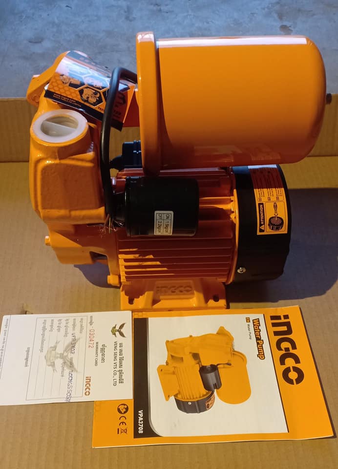 Máy bơm nước tự mồi ingco 370w vpa3708