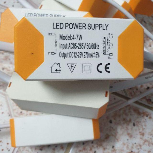 Combo 20 Nguồn đèn Led âm trần 3 màu 7w