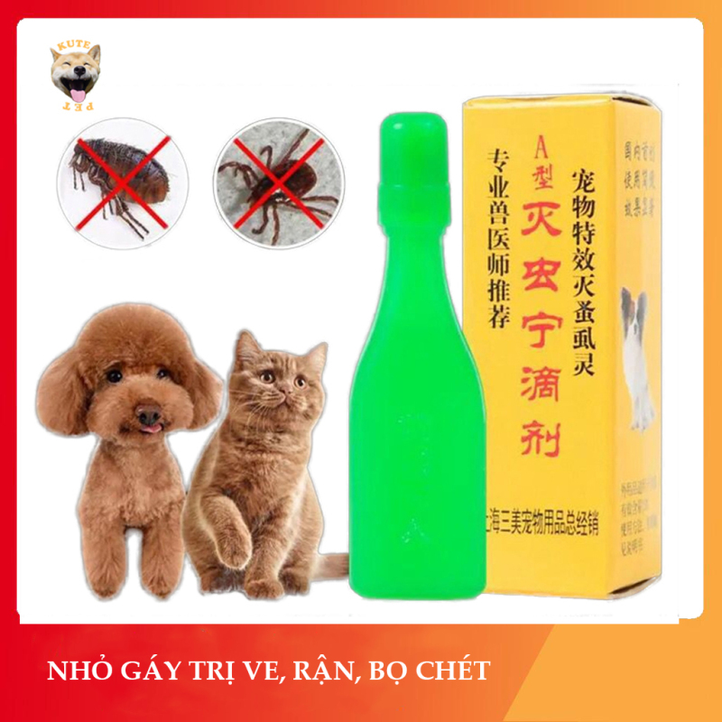 Dung dịch nhỏ gáy cho chó mèo cực hiệu quả
