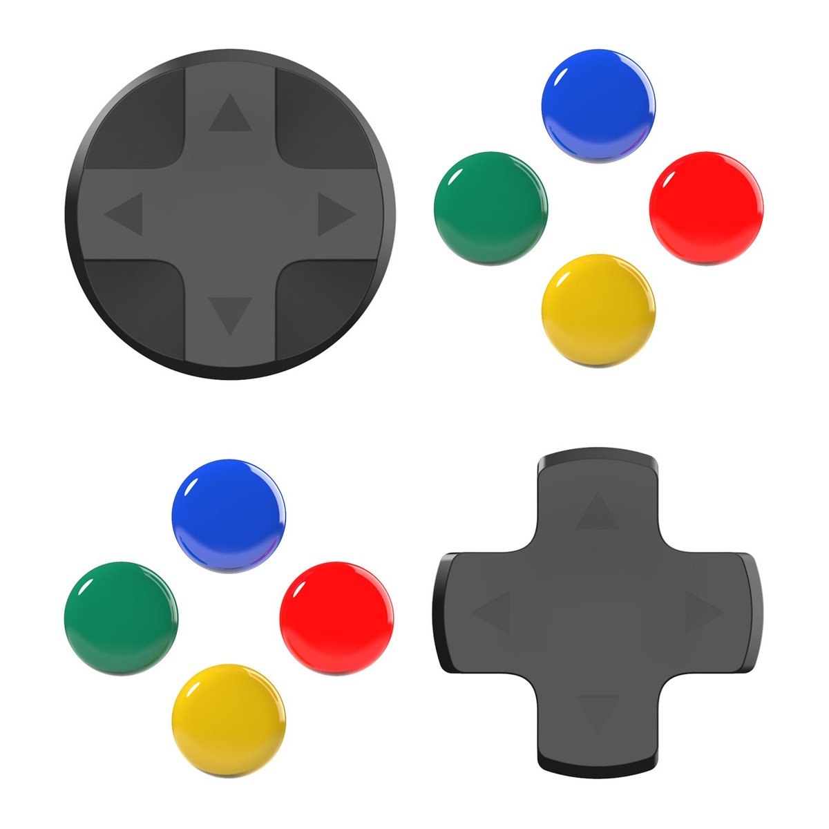 Skull & co Dpad button cap set cho nintendo switch
