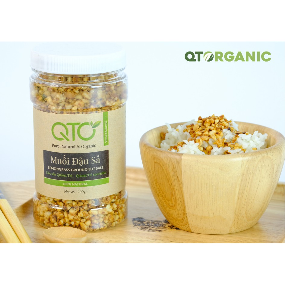 [HCM]Muối đậu sả QTOrganic - Đặc sản Quảng Trị
