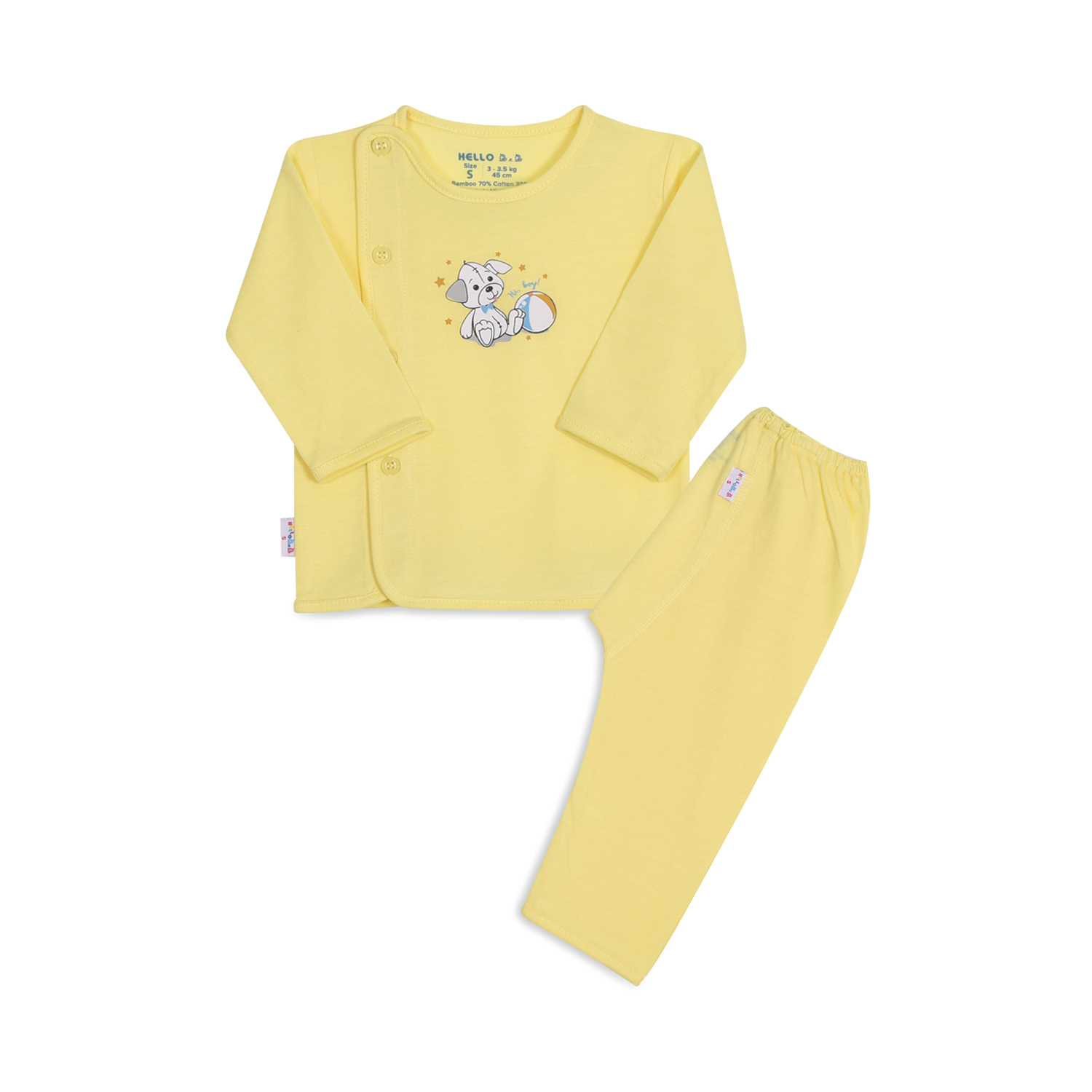 BỘ SƠ SINH BÁC SĨ VIỀN TAY DÀI 1326- HELLO BB