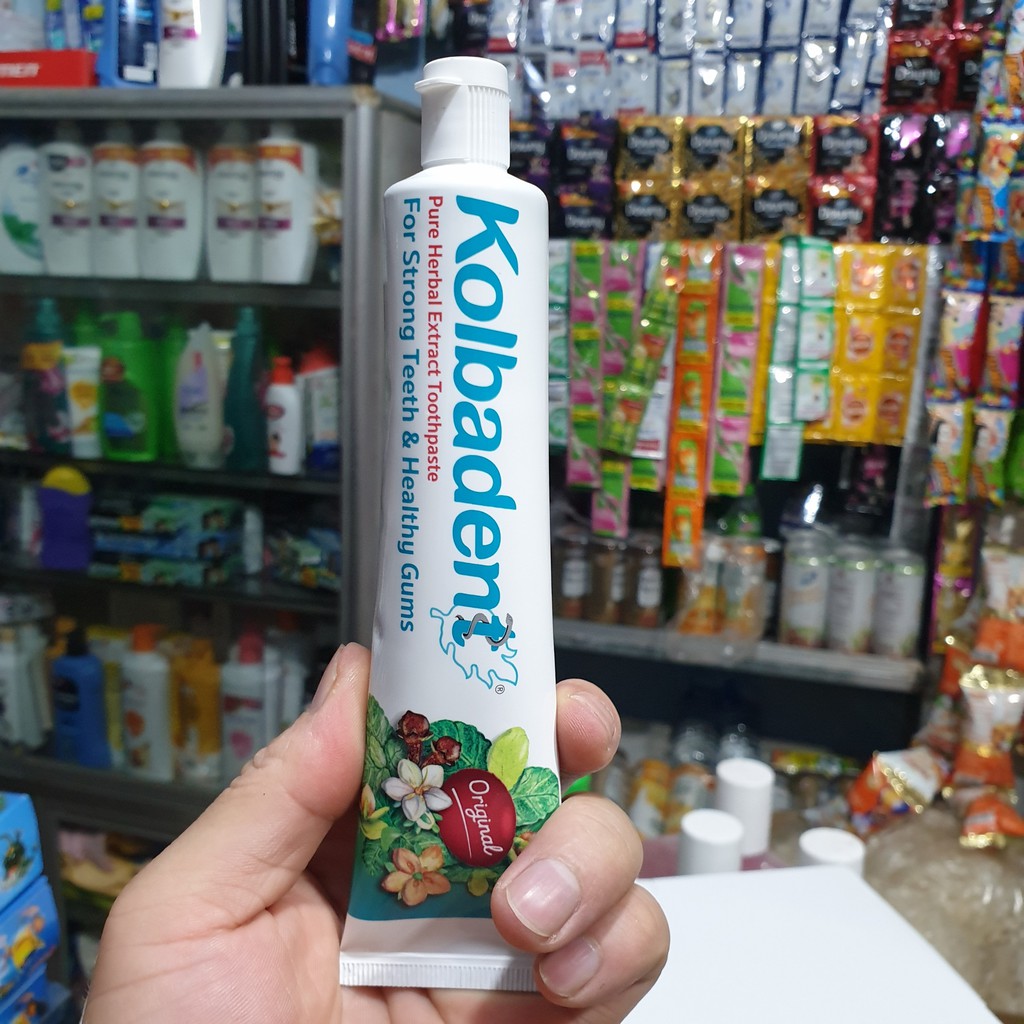Kem Đánh Răng Thảo Dược Thuần Khiết Kolbadent 100g (Thái Lan)