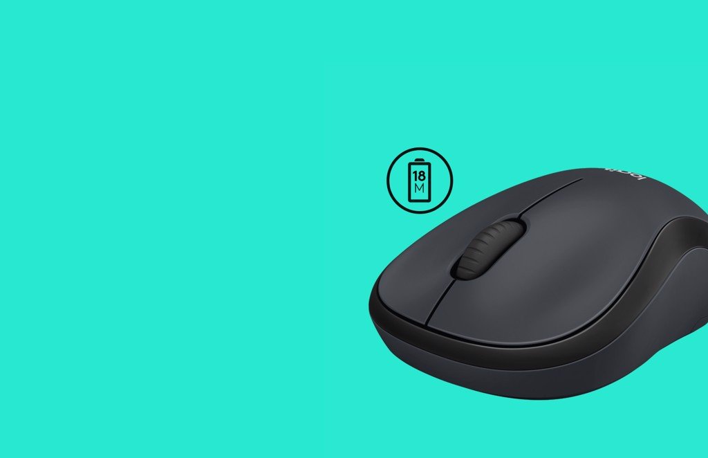 Chuột Wireless Logitech M221 Silent Plus