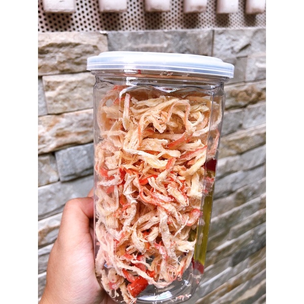 [HCM]MỰC HẤP DỪA PET 200G