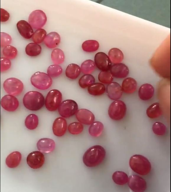 Tổng hợp các loại đá Ruby