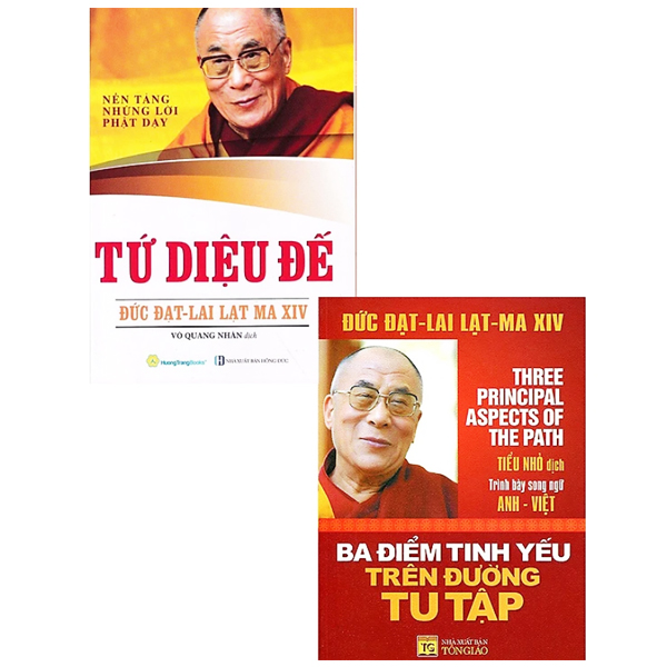 Sách - combo tứ diệu đế + ba điểm tinh yếu trên đường tu tập