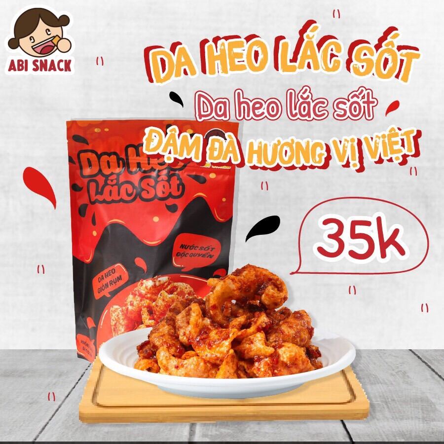 Da Heo Lắc Sốt Siêu Phẩm ABI SNACK