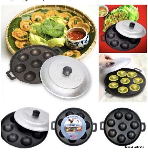 Khuôn Đổ Bánh Khọt Cao Cấp