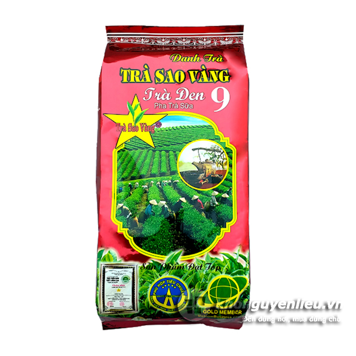 Trà Đen pha trà sữa Phúc Long  500gr / trà đen số 9 Sao Vàng