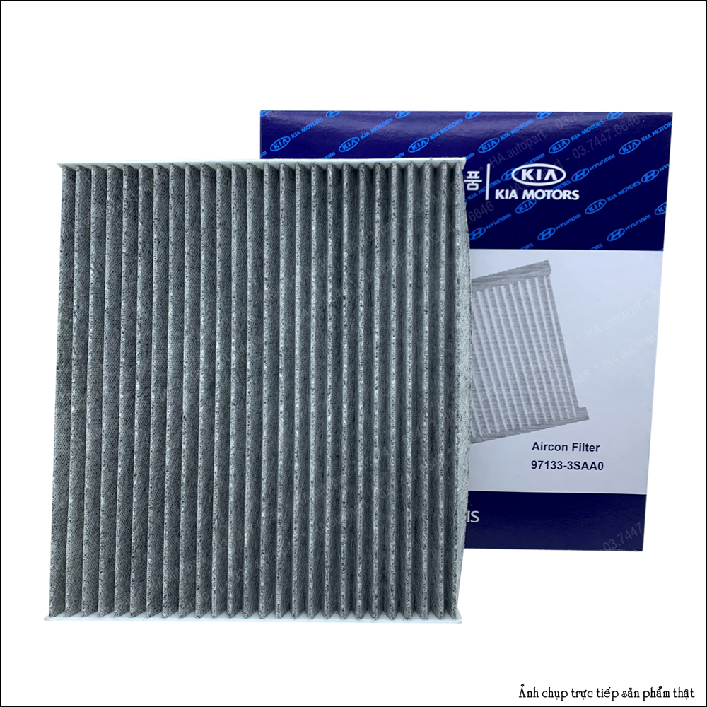 Lọc gió điều hòa SantaFe đời 13-18, Sonata đời 10-14, Kia Sedona đời 14-22, Optima đời 12-15. (HYD)