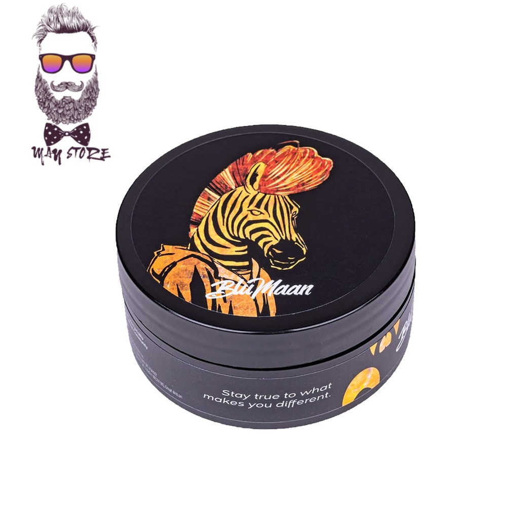 Sáp vuốt tóc nam BLUMAAN Cavalier heavy Clay (ngựa vằn) - 100g