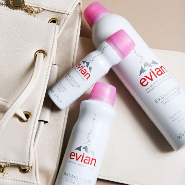 Xịt khoáng Evian Pháp, sản phẩm tốt, chất lượng cao, cam kết như hình, an toàn cho người sử dụng