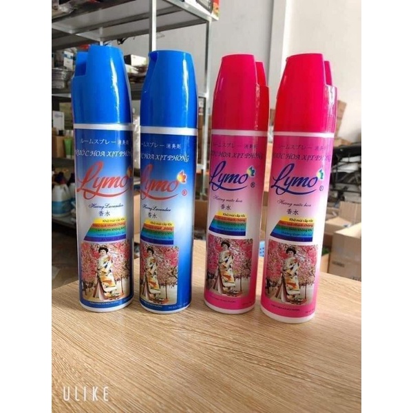 Nước hoa xịt phòng lymo..