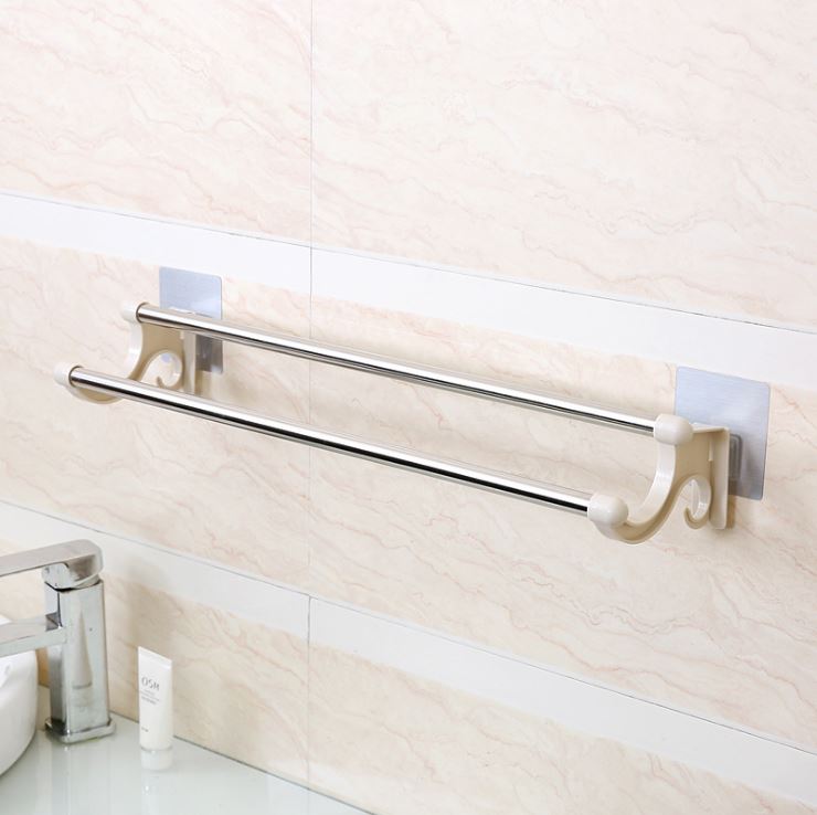 Bộ 2 Miếng dán dạng U VUÔNG (Màu BẠC) 8x8cm