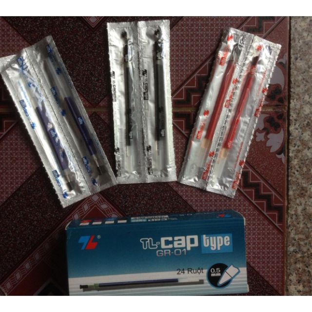 Combo 10 ruột bút gel ngòi 0.5mm