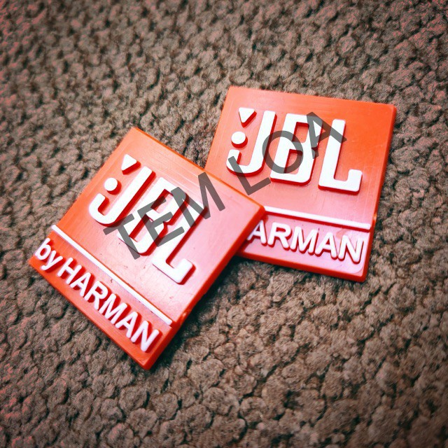 Tem Loa JBL Dán Thùng Loa ( 2.7x2.7cm ) - giá 1 Đôi