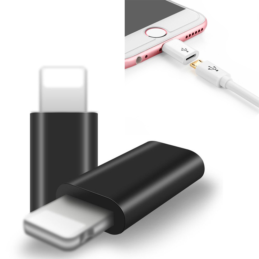 Đầu chuyển, Adapter chuyển chân sạc Micro USB sang Lightning và Type C - Beetech