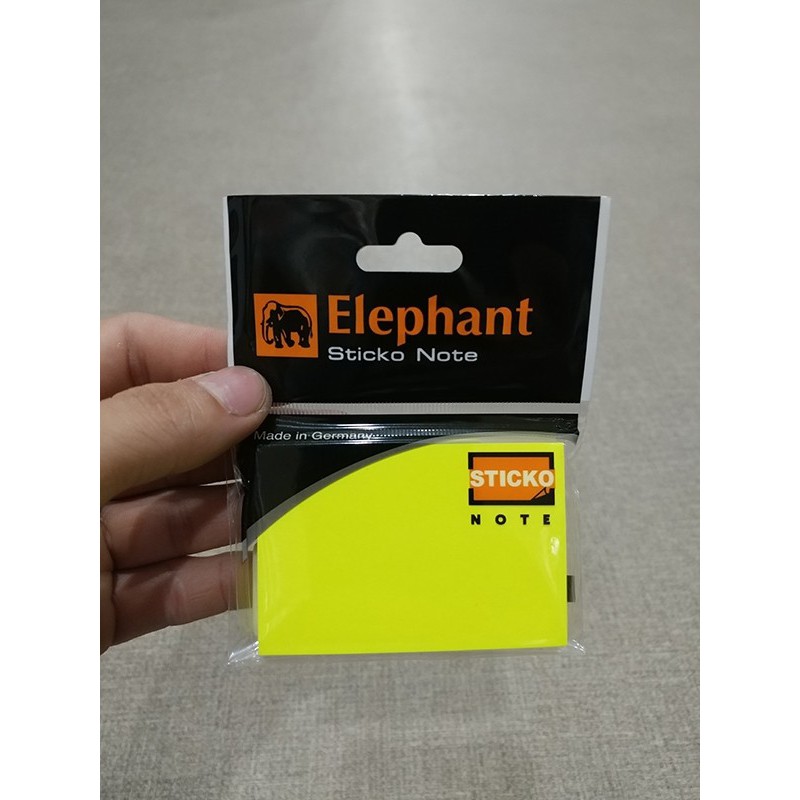 Giấy ghi chú, giấy note Elephant 2x3cm (Thái Lan)