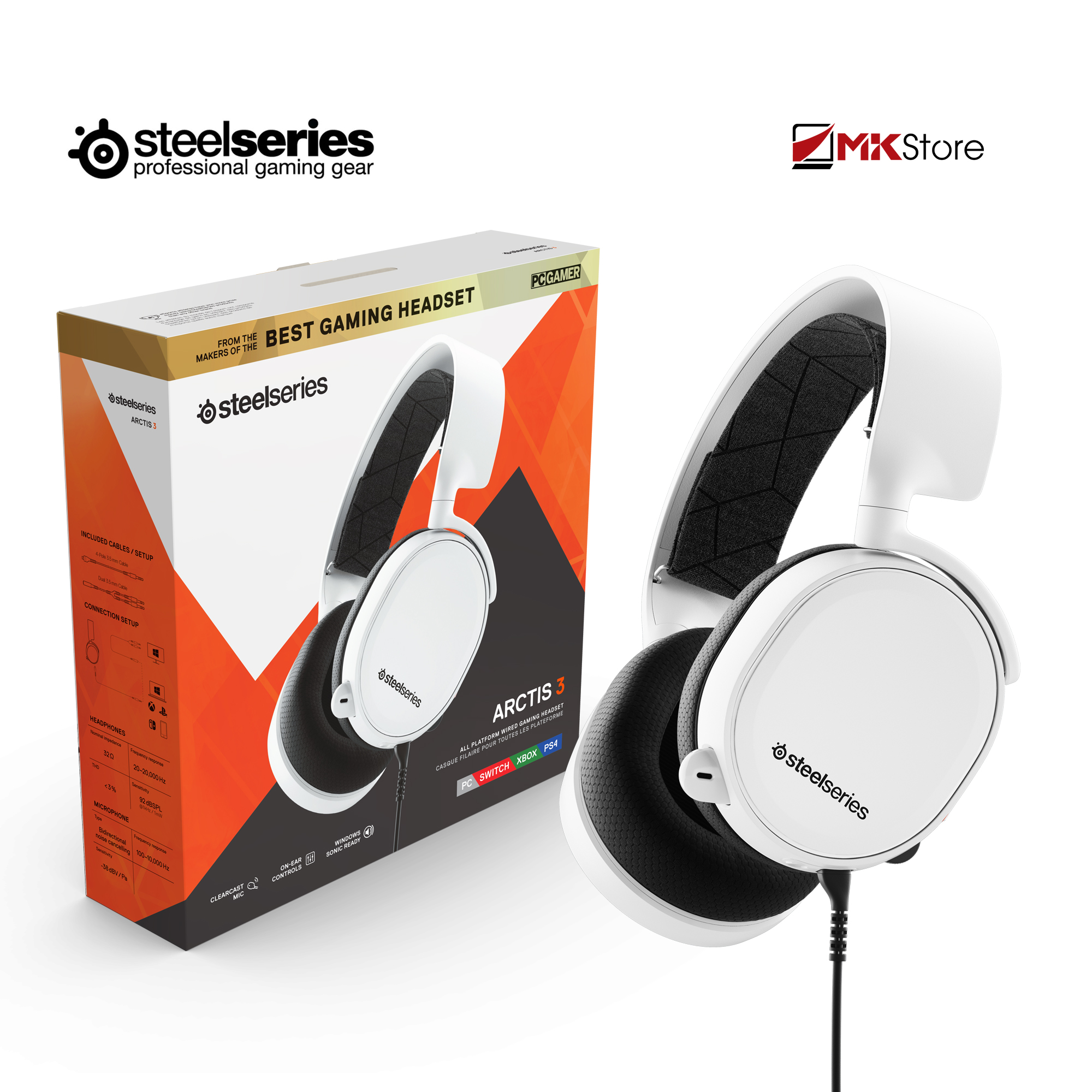 Tai Nghe Chơi Game STEELSERIES ARCTIS NOVA 1 MKStore