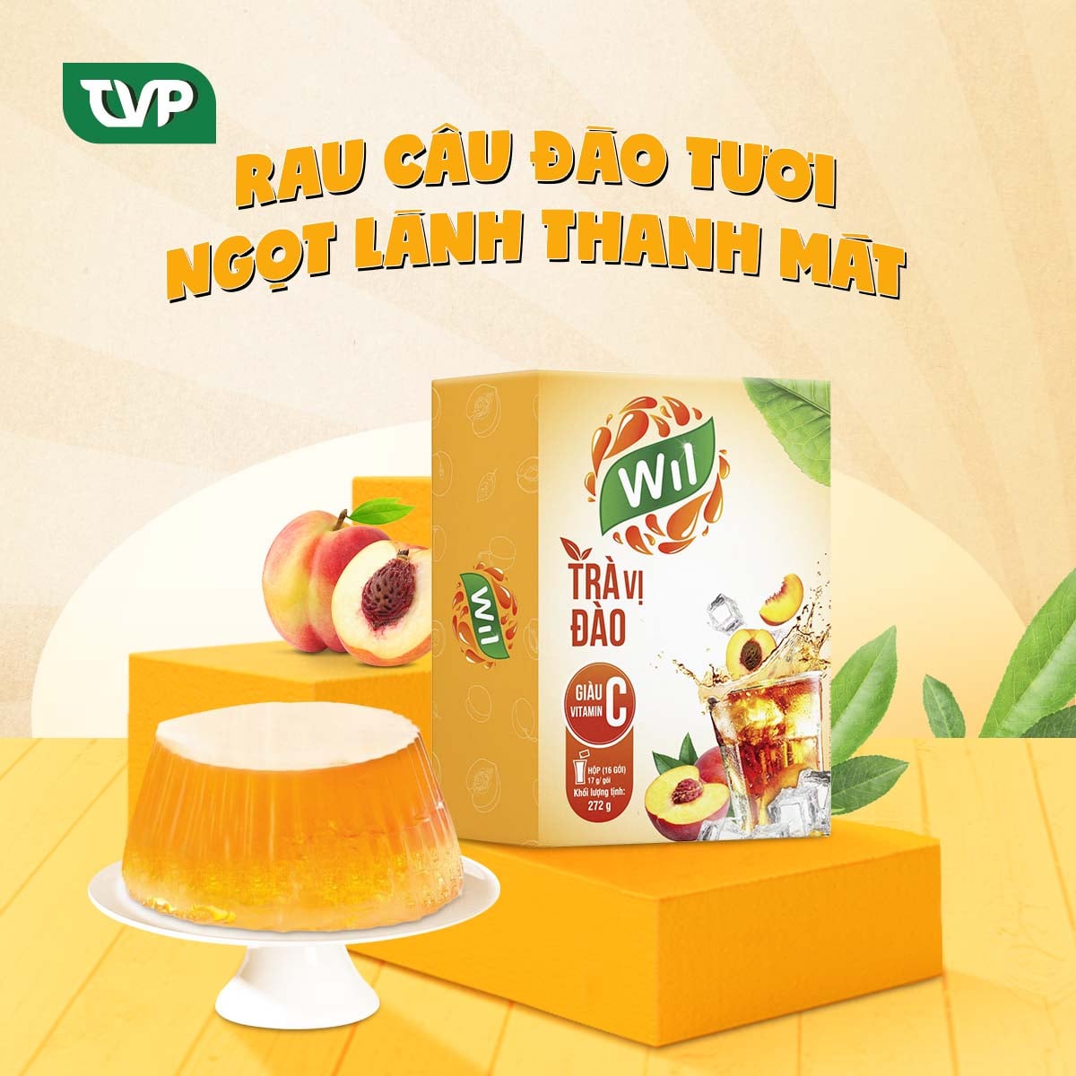 TRÀ HÒA TAN VỊ ĐÀO - WIL