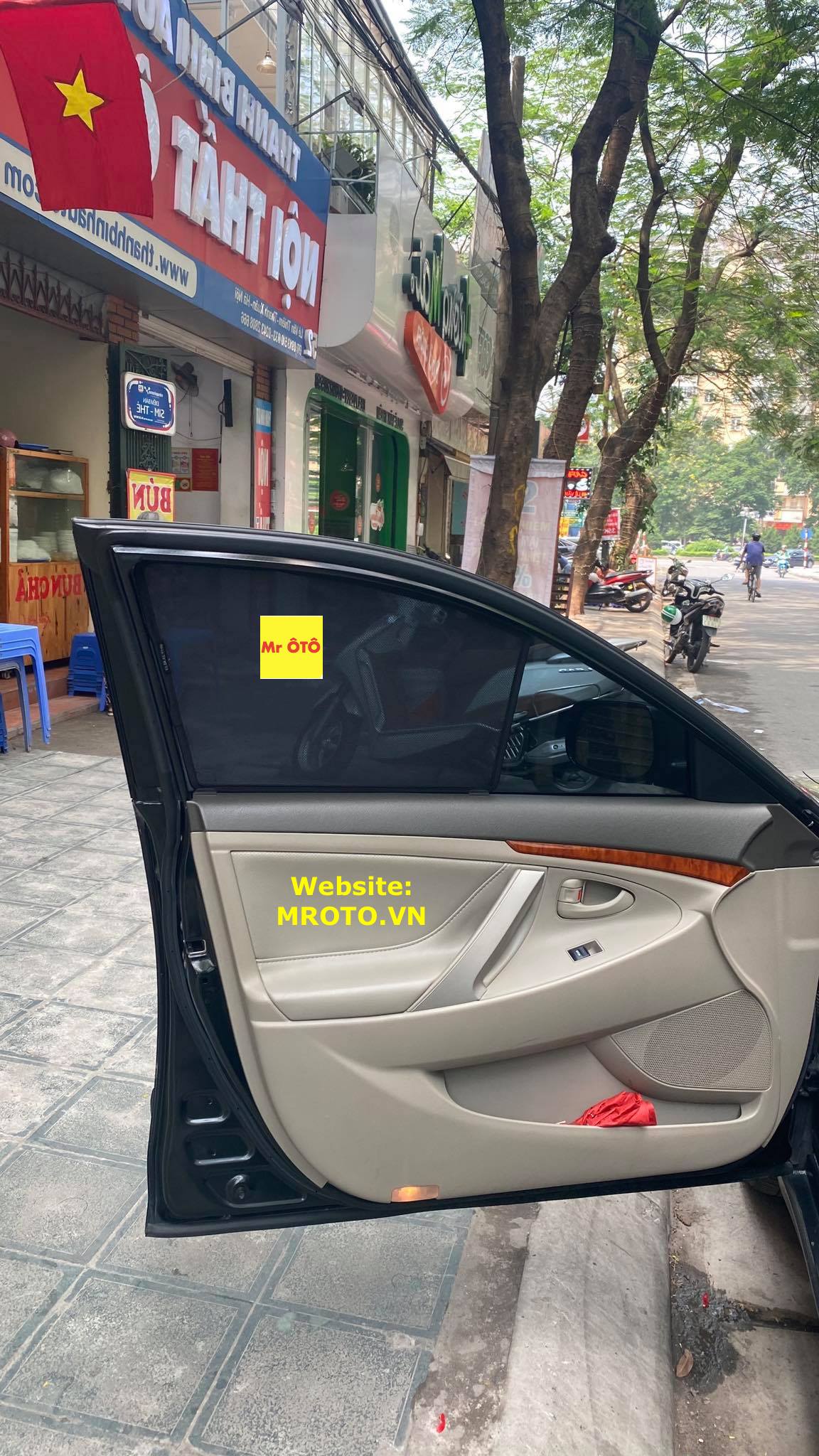 [ GIÁ XƯỞNG] RÈM CHE NẮNG NAM CHÂM CHO XE TOYOTA CAMRY 2007-2013. BẢO HÀNH 2 NĂM TOÀN QUỐC