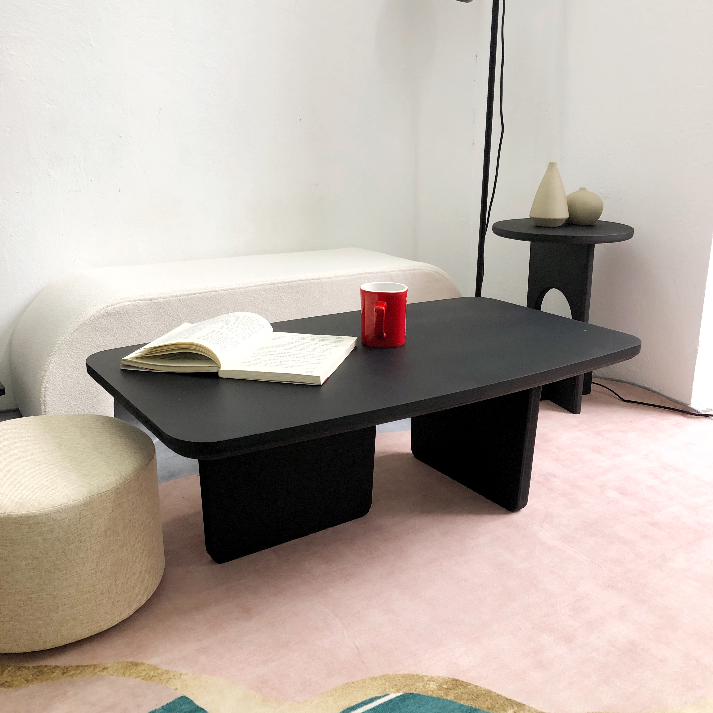 Bàn sofa, bàn decor gỗ trang trí hiện đại 45*80cm