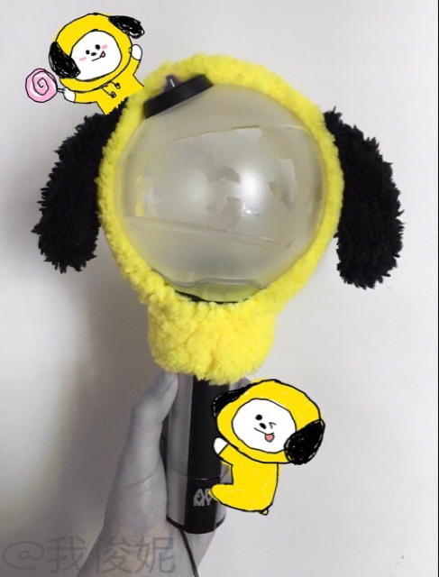 Bờm BT21 trang trí Bomb Lightstick BTS