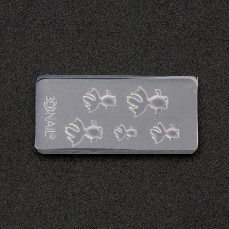 [HCM]Khuôn silicon làm mô hình cá vàng 3D mini