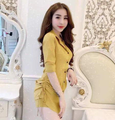 [HCM]Set bộ nữ quần đùi áo sơ mi form dài