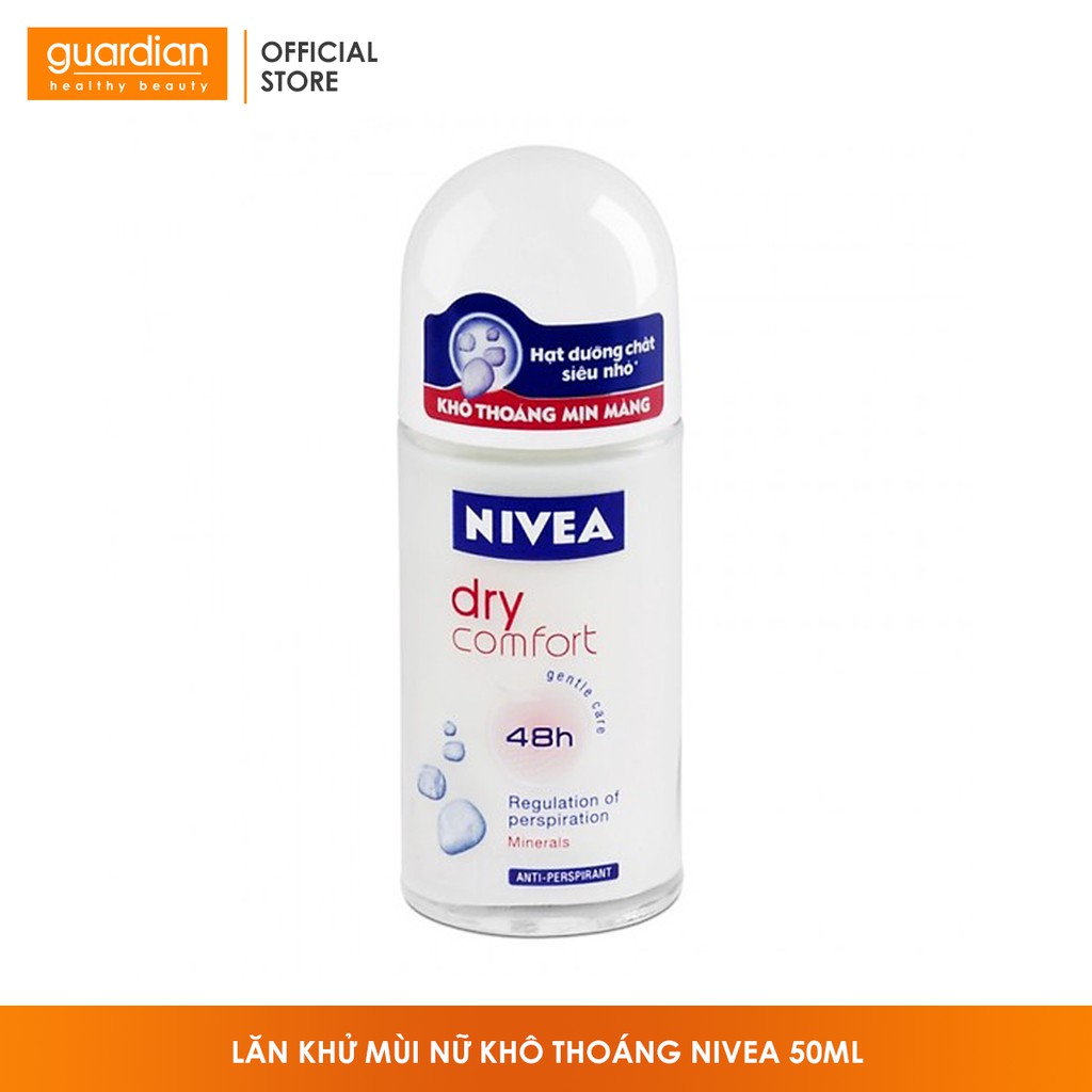 Lăn Khử Mùi Nữ Khô Thoáng Nivea 50Ml