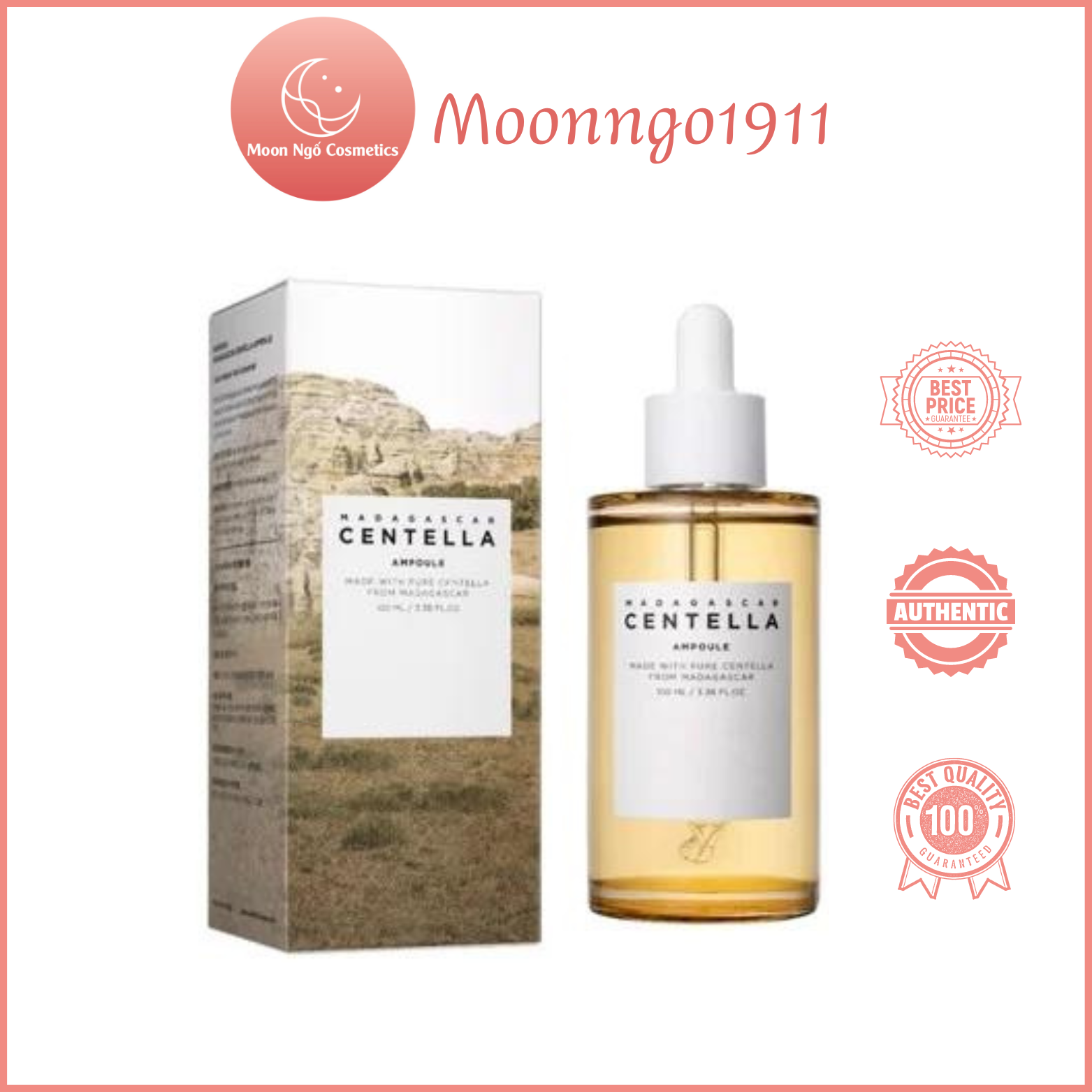 Tinh Chất Dưỡng Rau Má 100Ml