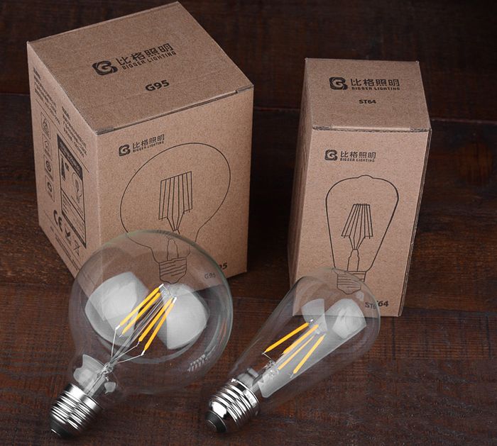Bóng đèn Led Edison ST64 6W đui E27.