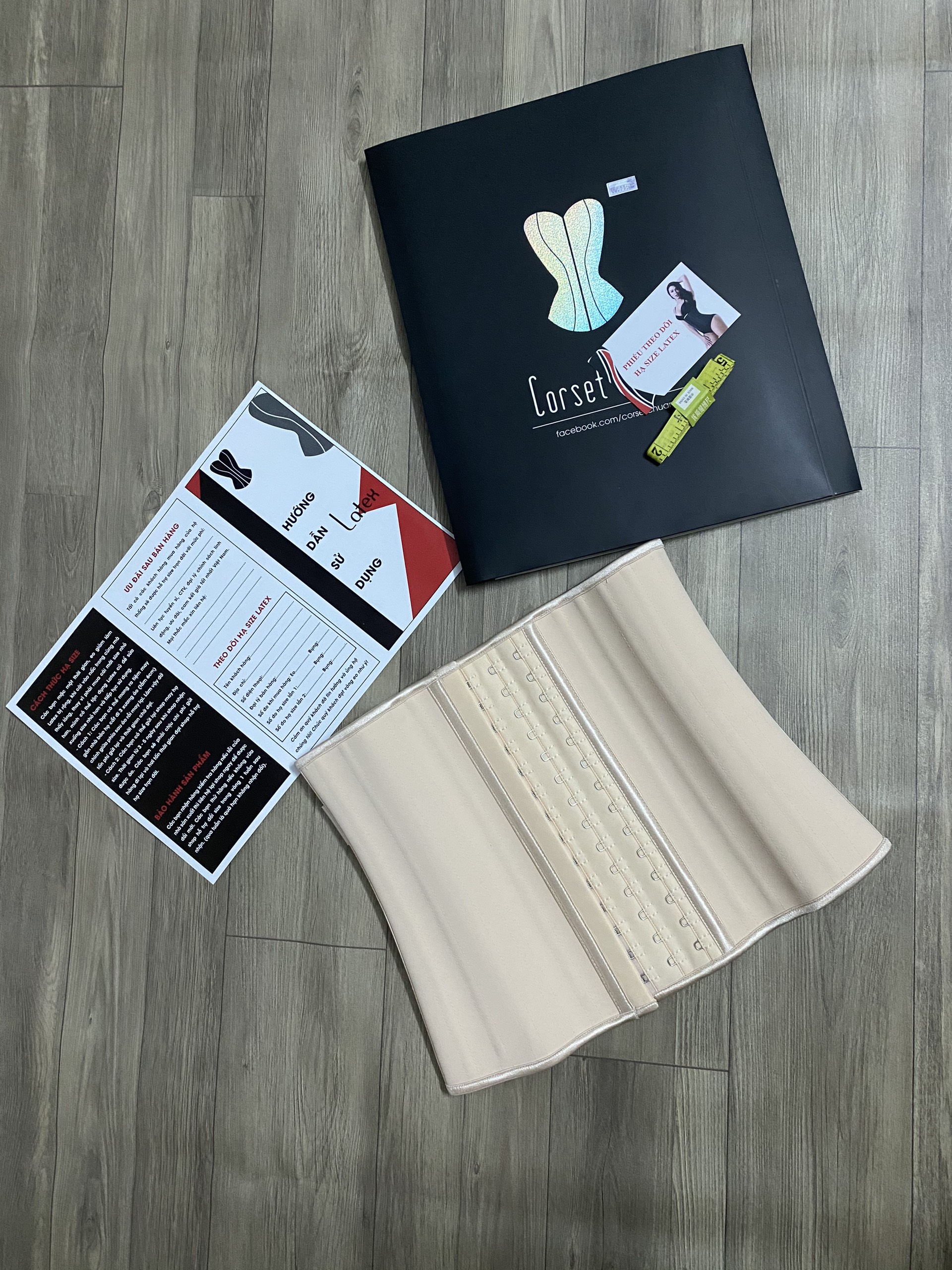 Đai Nịt Bụng Hy Lạp 25 Xương [ Tặng Kèm Thước Dây ]