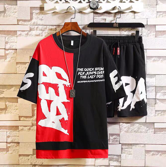 Bộ Quần Áo Thun Nam Thể Thao Mùa Hè Thể Thao Tay Ngắn Kết Hợp Quần Short BASE Trẻ Trung Năng Động FORYOU SET NAM 90000107C