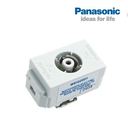 Ổ Cắm Tivi Panasonic Wev2501Sw Wide