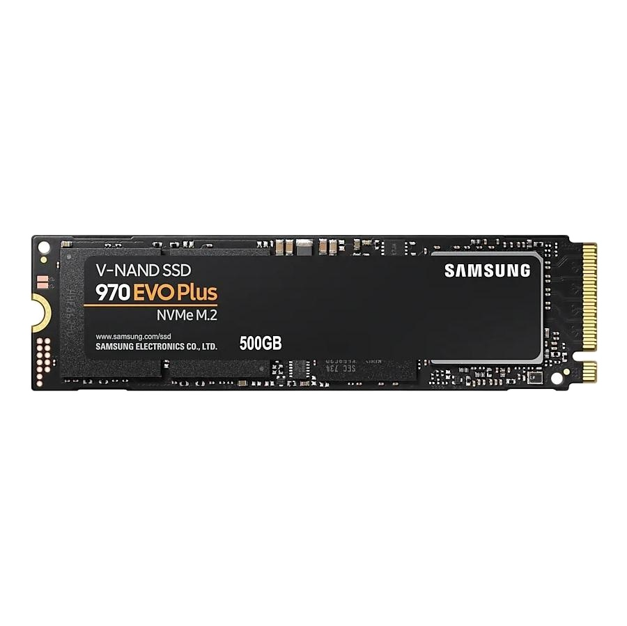 Samsung 970 EVO Plus 500GB PCIe NVMe V-NAND M.2 2280 mz-v7s500bw SSD (black)